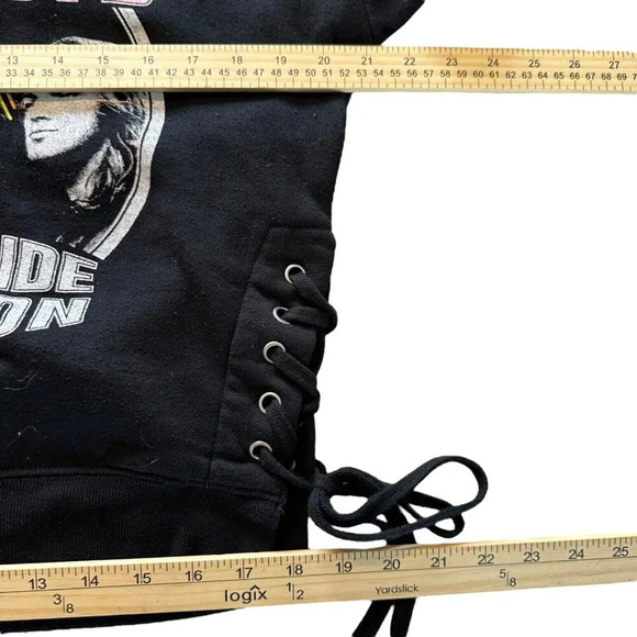 PINK FLOYD Junior Sweatshirt with Laces on Sides size Medium - Picture 11 of 11